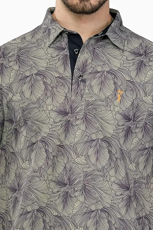 STELLERS Men's Premium Printed Polo T-Shirt's