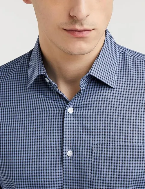 Van Heusen Formal Checkered Shirt for Men