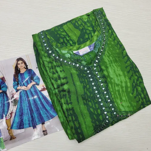 AAliya Cut Premium Rayon PLUS SIZE Kurti | AC41