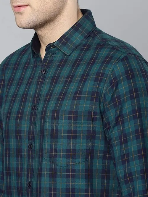 Dennis Lingo Men's Slim Fit Casual Shirts