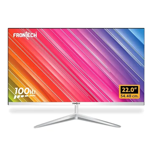 FRONTECH 22 Inch (54.48 cm) with 1920x1080 Pixels LED Monitor|Refresh Rate 100 Hz|Slim| Stylish Design