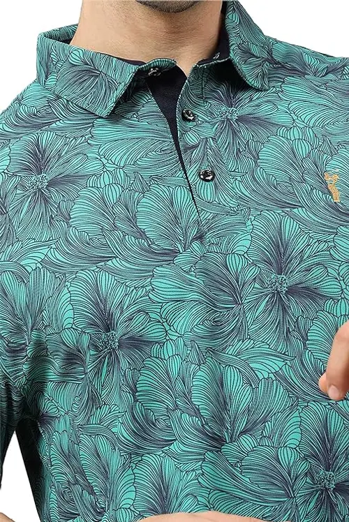 STELLERS Men's Premium Printed Polo T-Shirt's